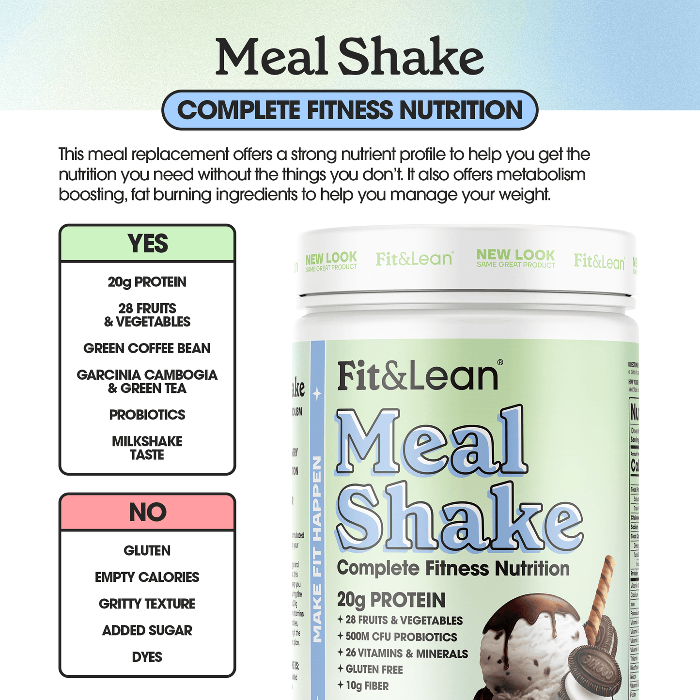 Meal Shake Cookies-N-Cream