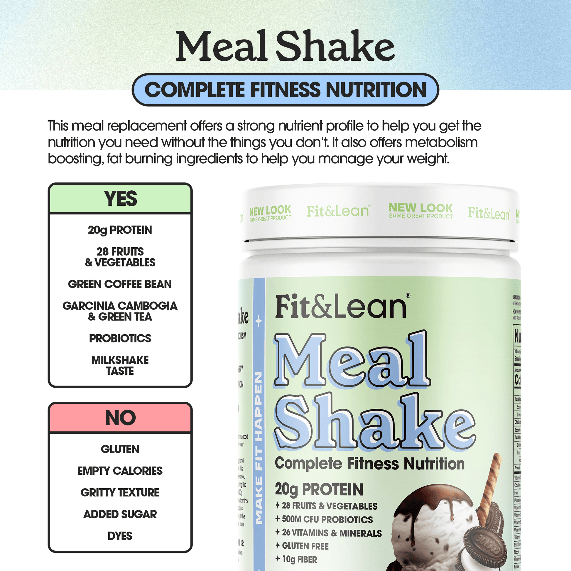 Meal Shake Cookies-N-Cream
