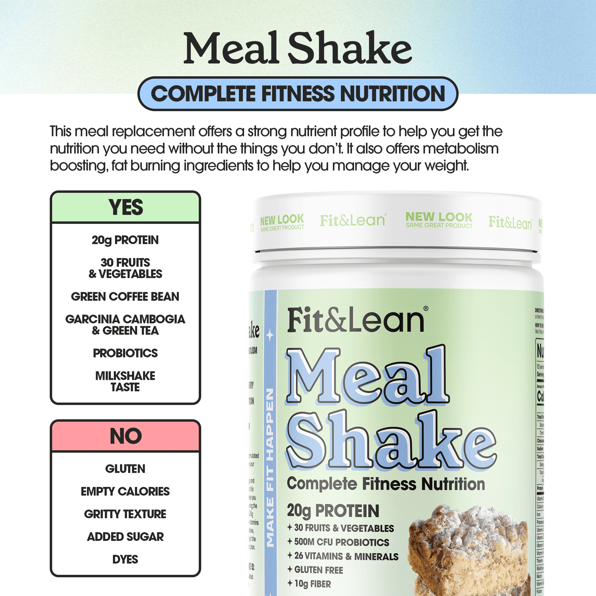 Meal Shake Coffee Crumb Cake