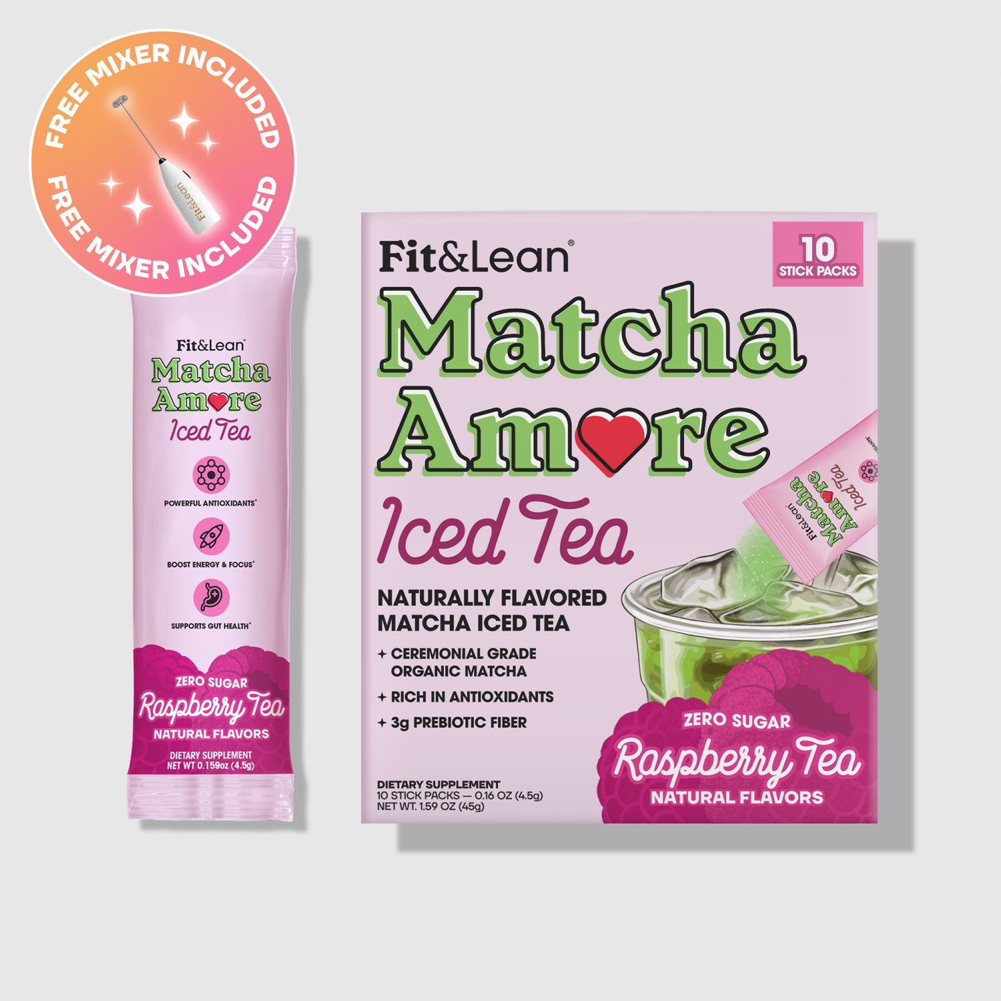 Raspberry Iced Tea Stick Pack
