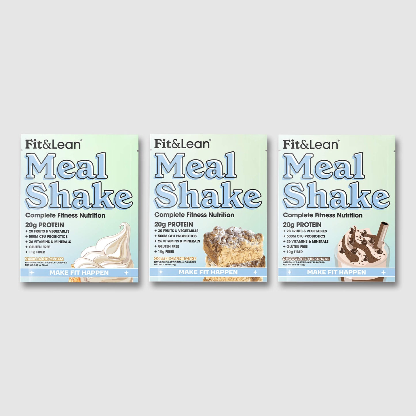 Meal Shake Sampler Trio