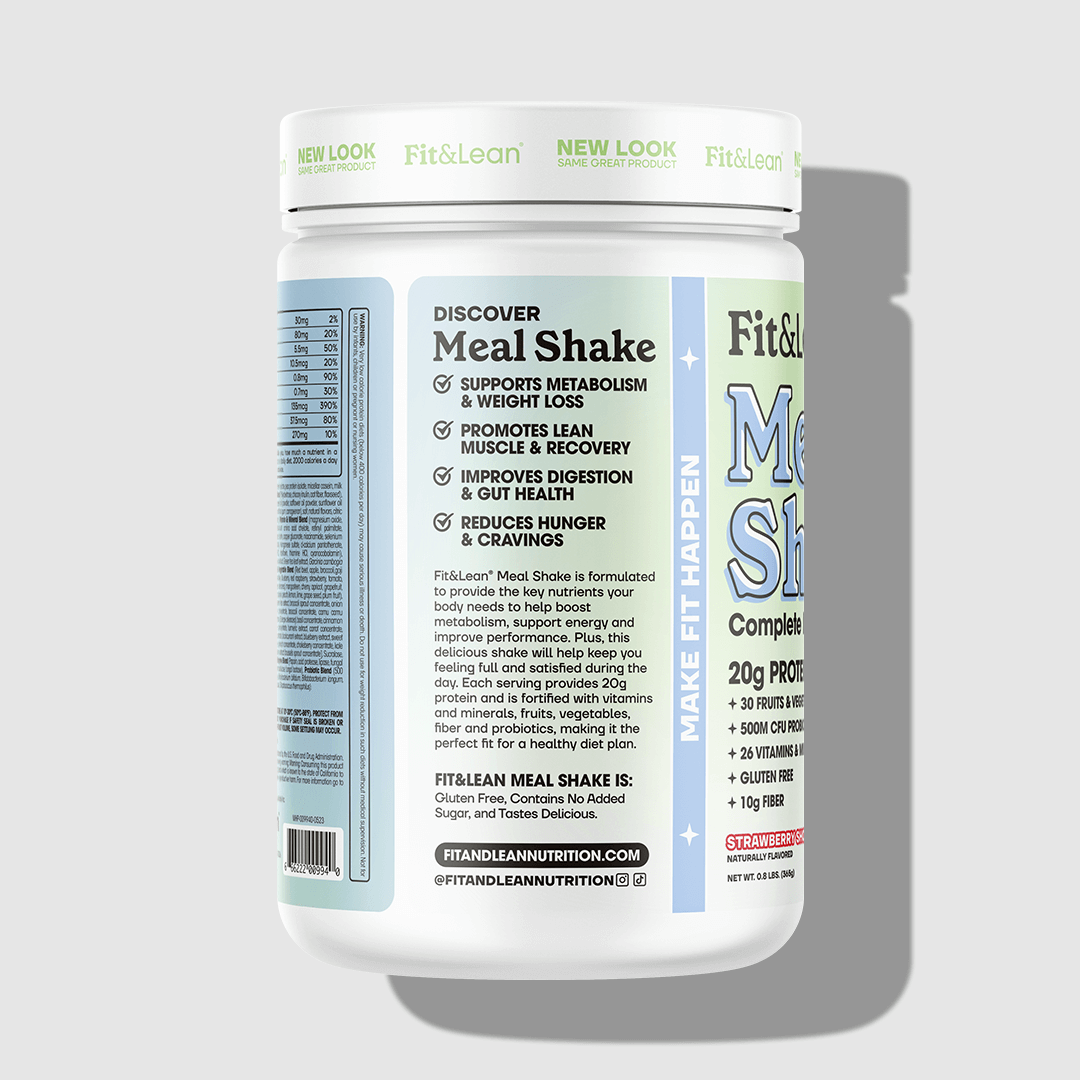 Meal Shake Strawberry Shortcake