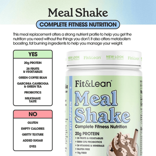 Meal Shake Chocolate Milk Shake