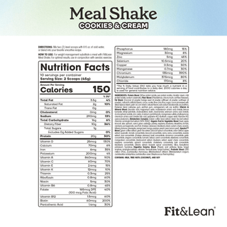 Meal Shake Cookies-N-Cream