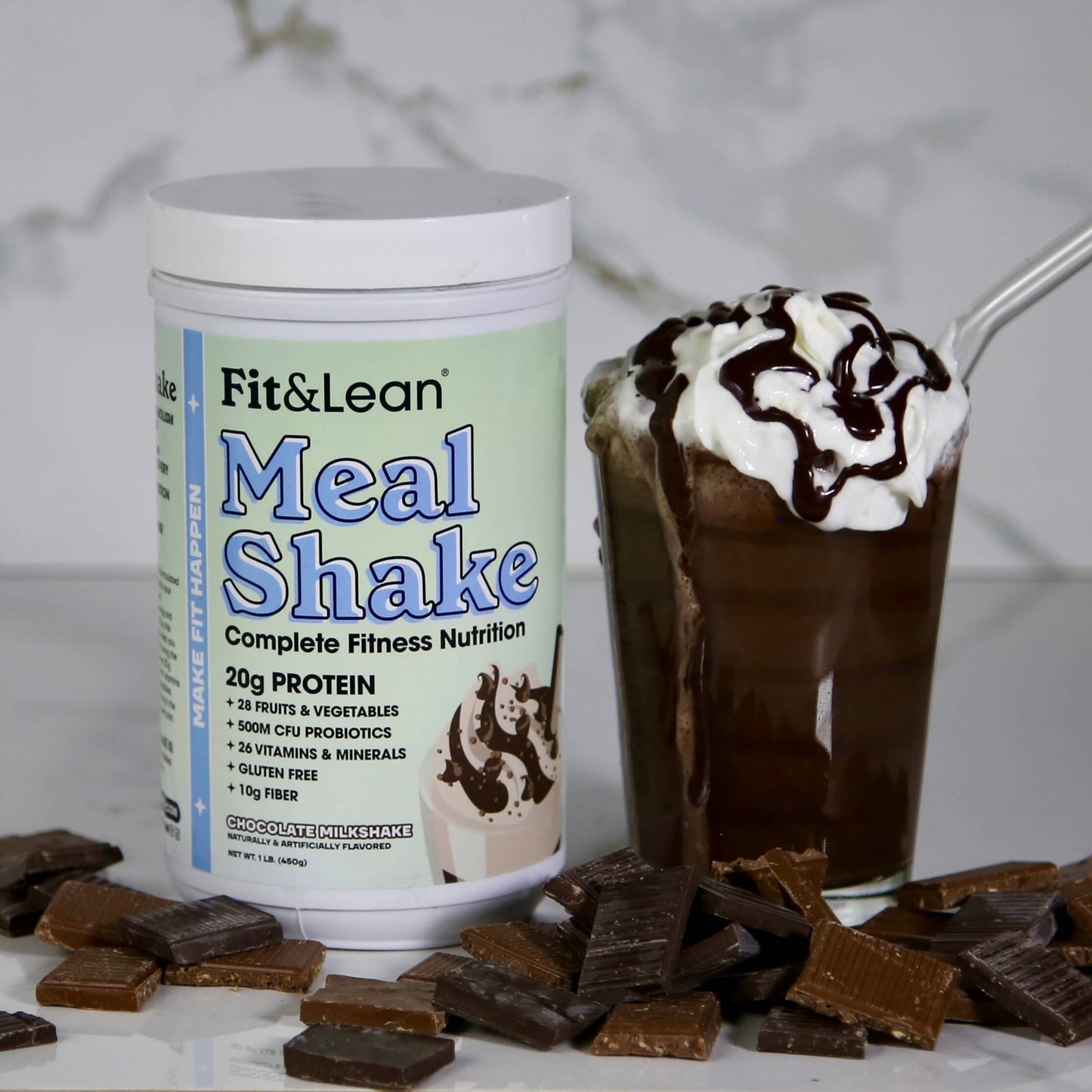 Meal Shake Chocolate Milk Shake