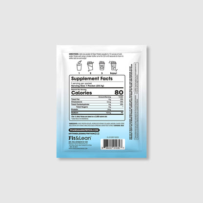 Clear Protein Sample Packet