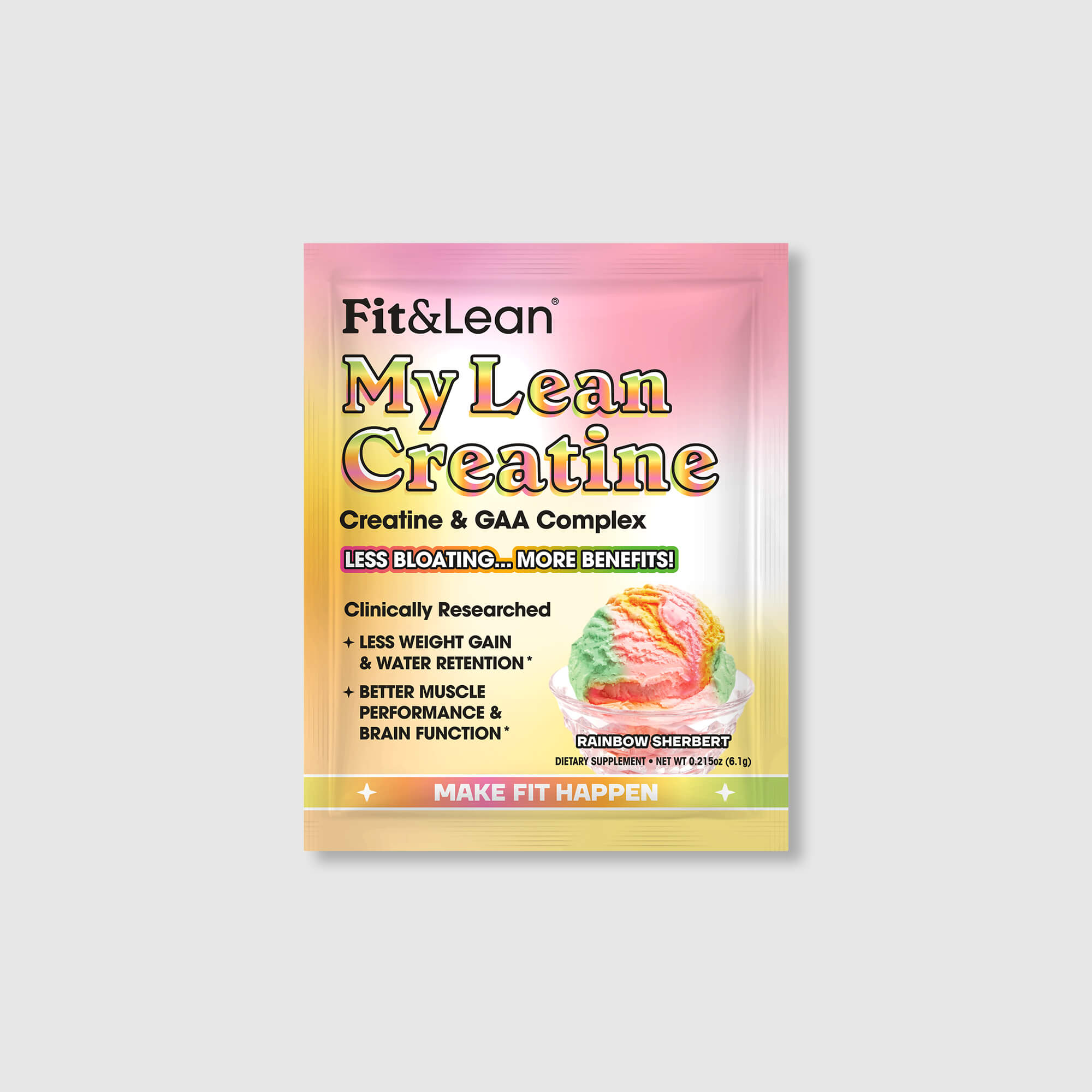 My Lean Creatine Sample Packet – Fit & Lean