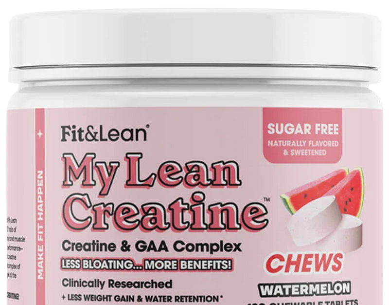 My Lean Creatine chews tub